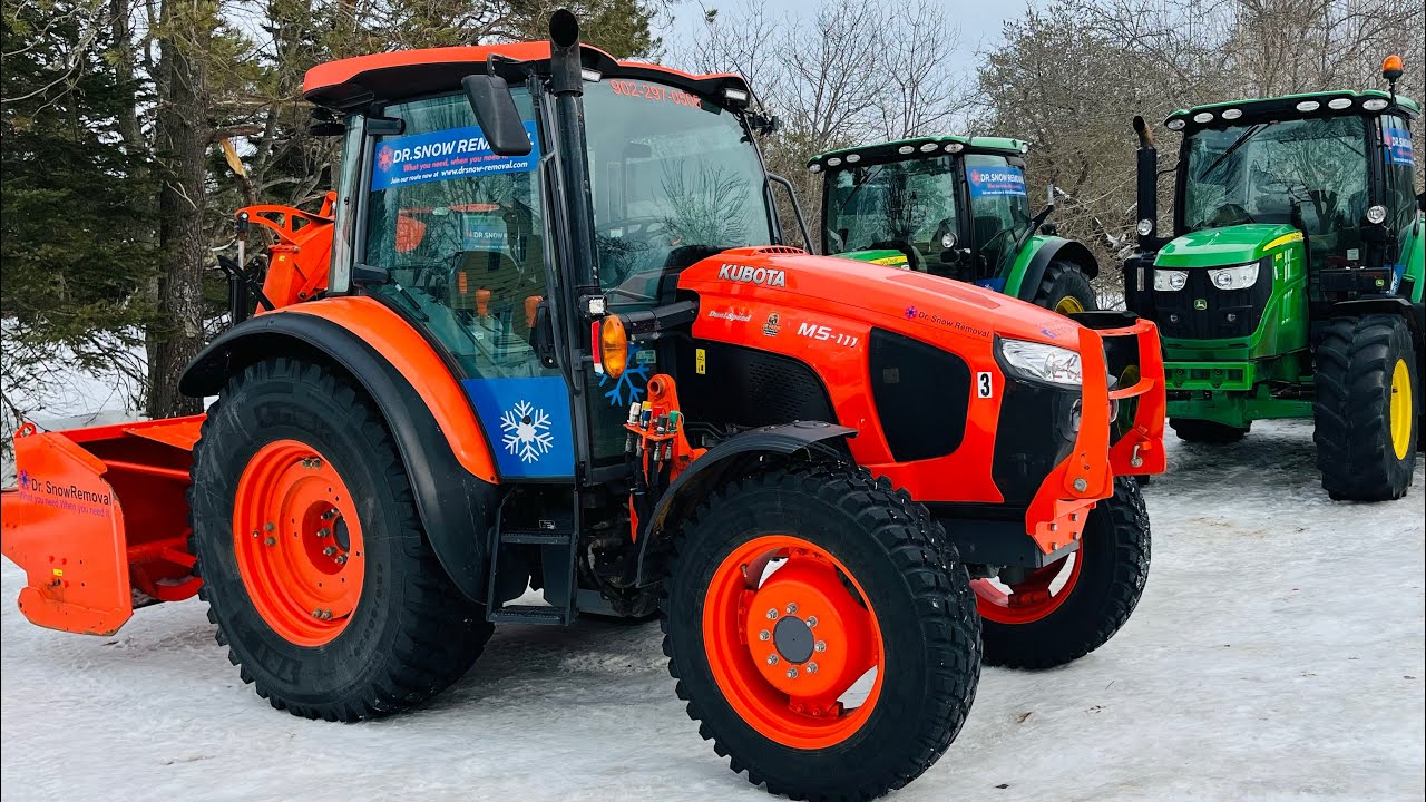 SEASON 2: Kubota M5-111 Snow Tractor!