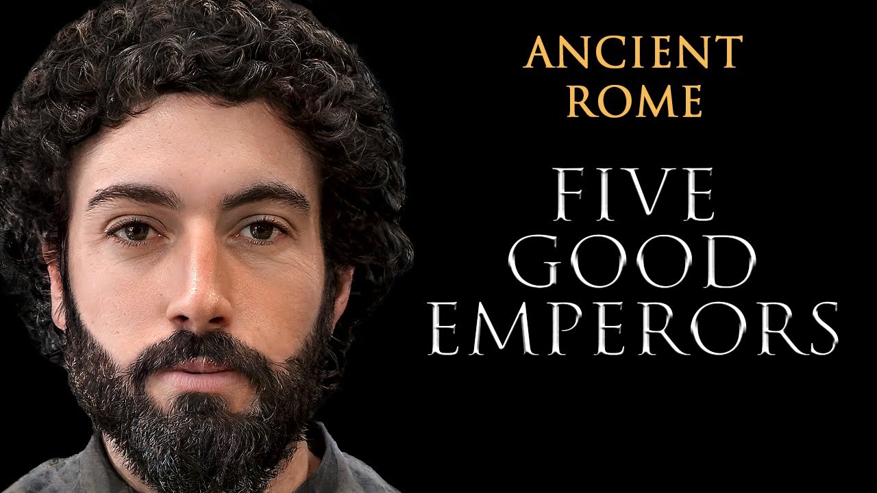Five Good Emperors-Real Roman Faces-Part 4-Marcus Aurelius-Hadrian-Trajan-Nerva-Antoninus Pius