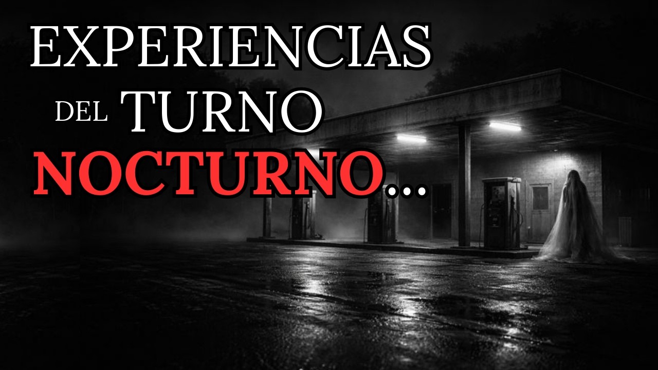 4 HISTORIAS de TERROR REALES de TRABAJOS NOCTURNOS ESCALOFRIANTES