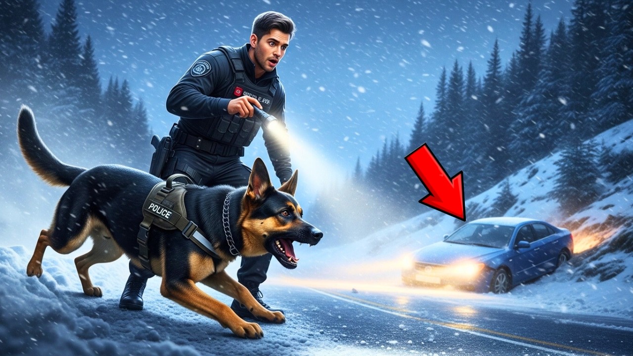 The police dog Started Barking at the Fireplace… What the Officer Found Inside Changed His Life