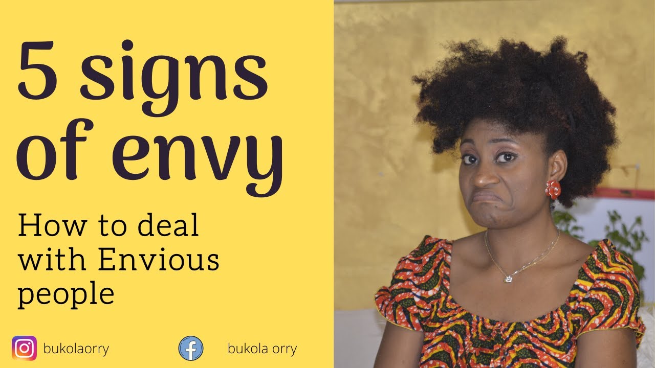 5 SIGNS OF ENVY | How to deal with envious people
