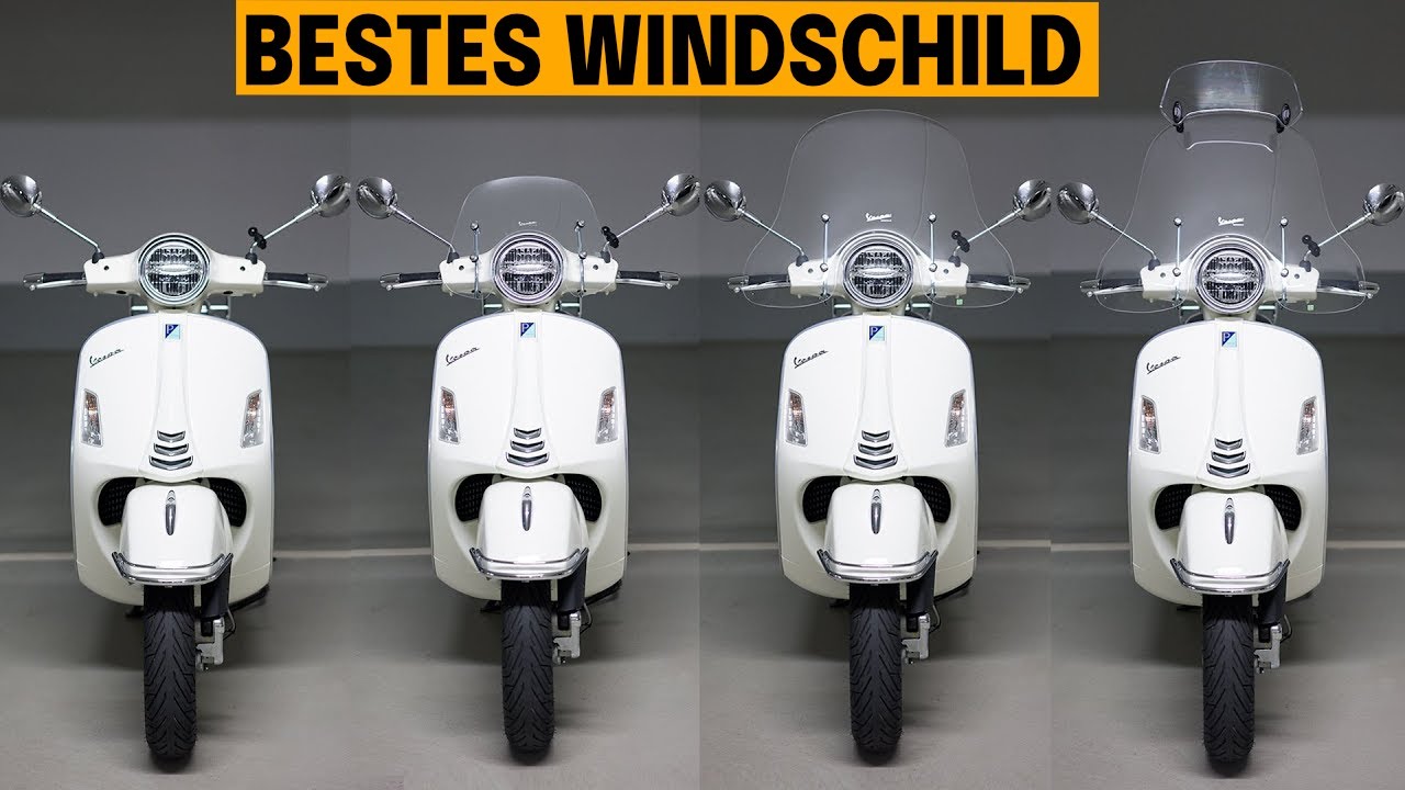 Das beste Windschild für die Vespa GTS 300 ?