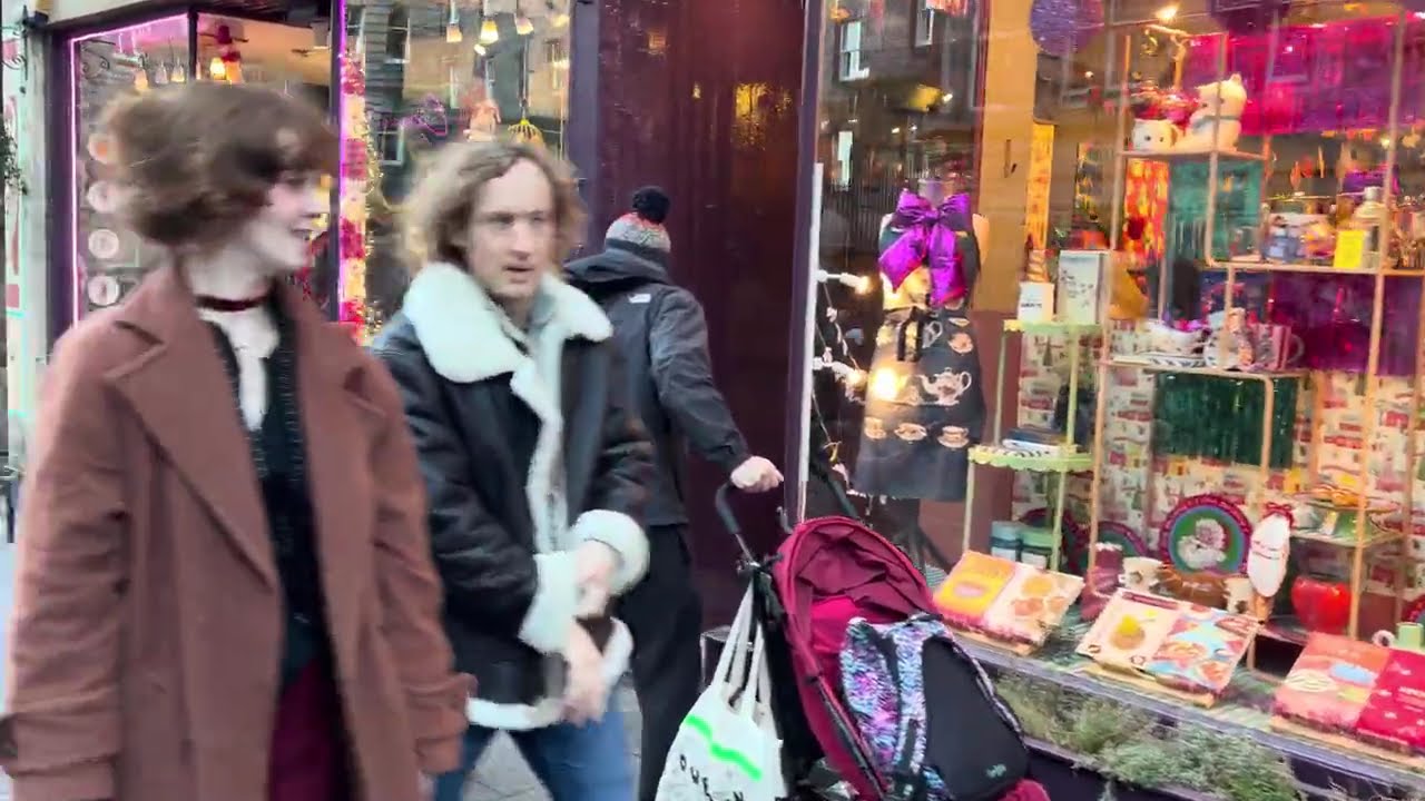 EDINBURGH Walking Tour 2025 🏴󠁧󠁢󠁳󠁣󠁴󠁿 Winter Atmosphere in Scotland 4K