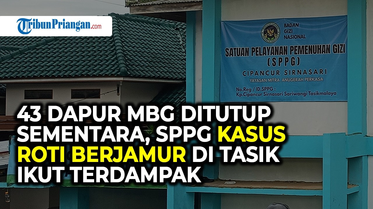 PULUHAN DAPUR MBG DITUTUP SEMENTARA! SPPG Sirnasari 2 Tasikmalaya Berhenti Operasi Sepekan