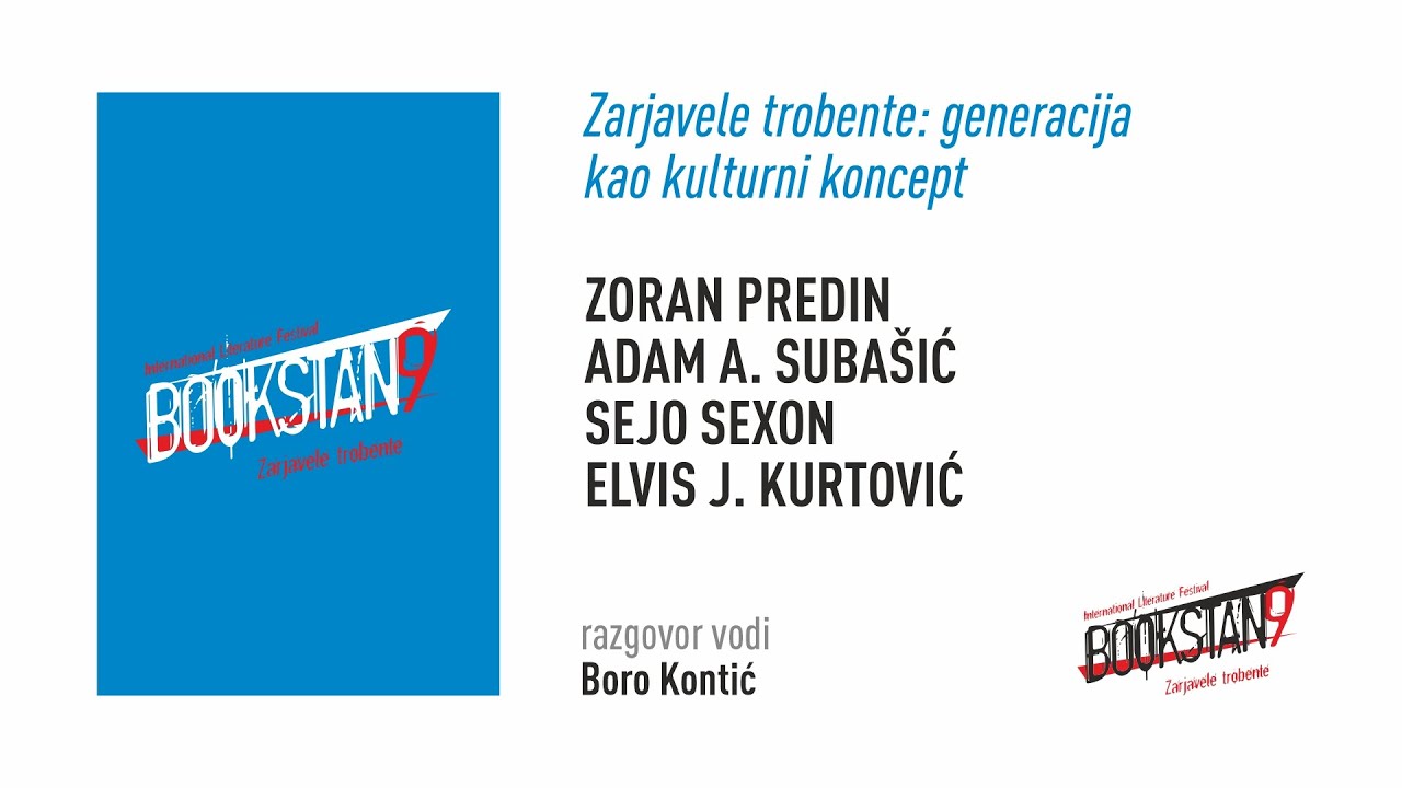 BOOKSTAN 2024 // Zarjavele trobente: generacija kao kulturni koncept