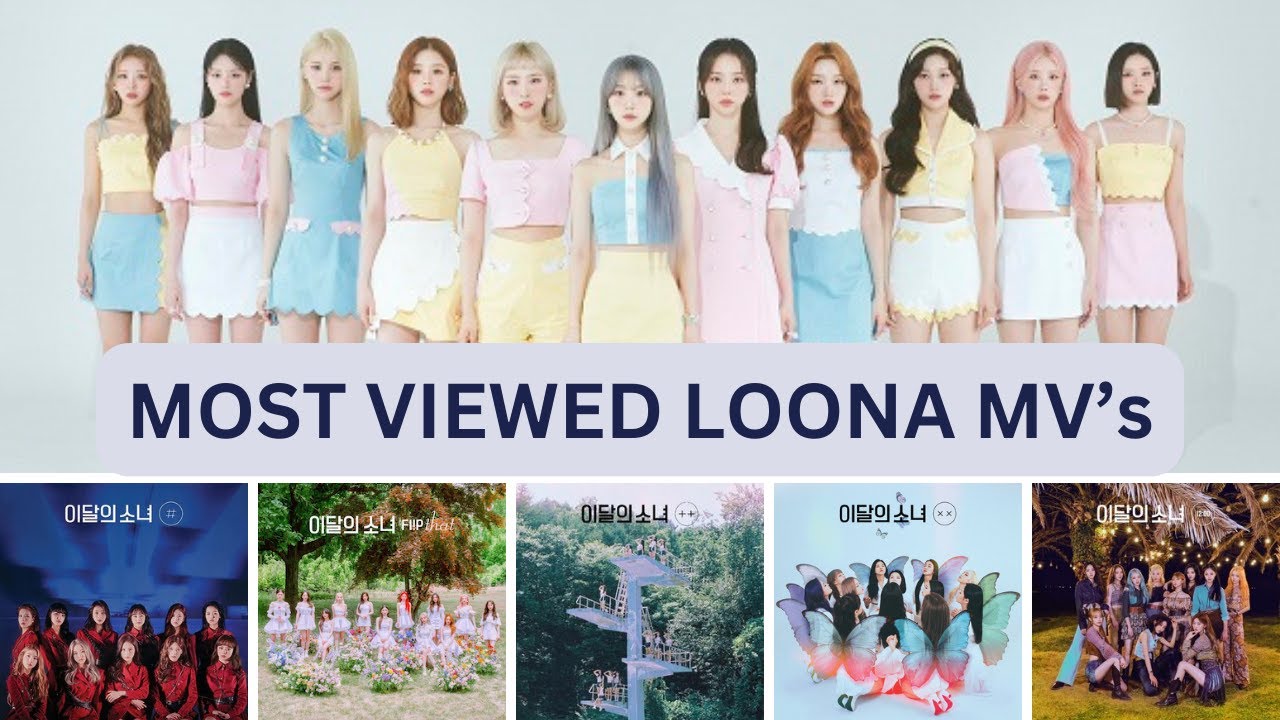 Most Viewed LOONA Songs/MV's (2016-2024)