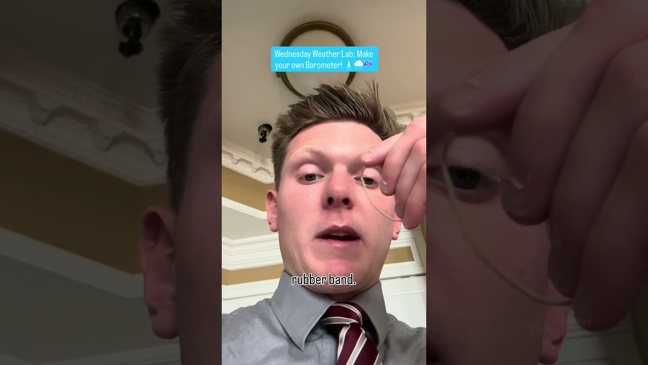 Wednesday Weather Lab: DIY Barometer! 