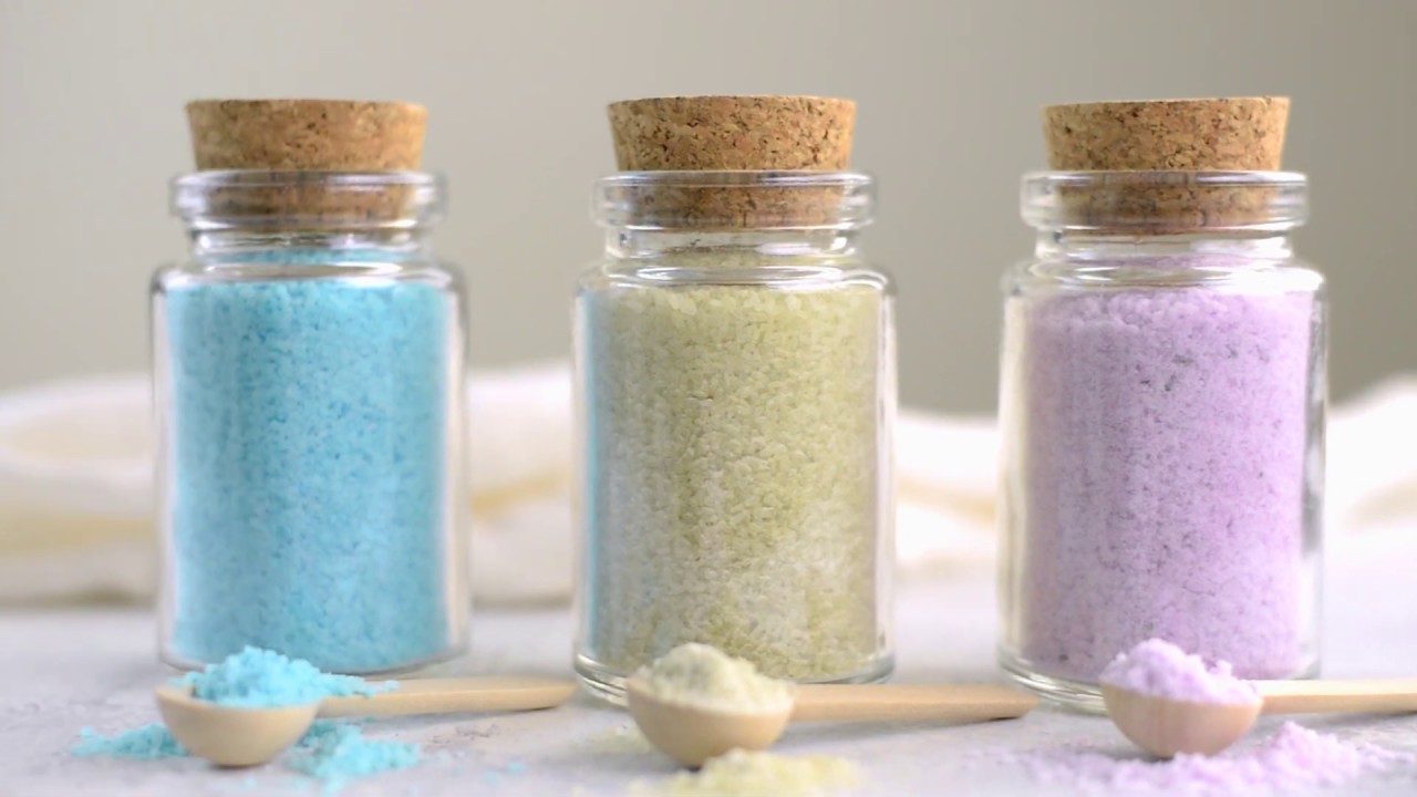 3 DIY Aromatherapy Bath Salts for Your Self-Care Routine