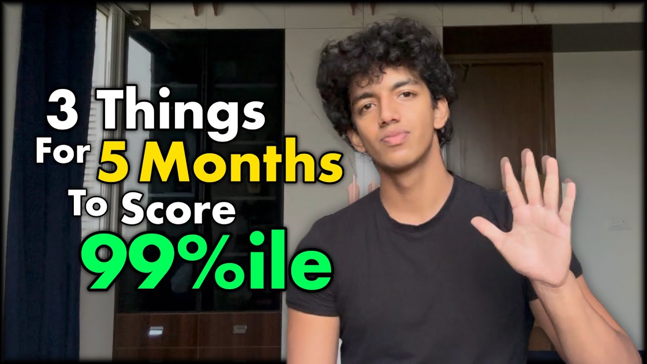Unfortunately, Scoring 99%ile in 5 Months Is THIS EASY.