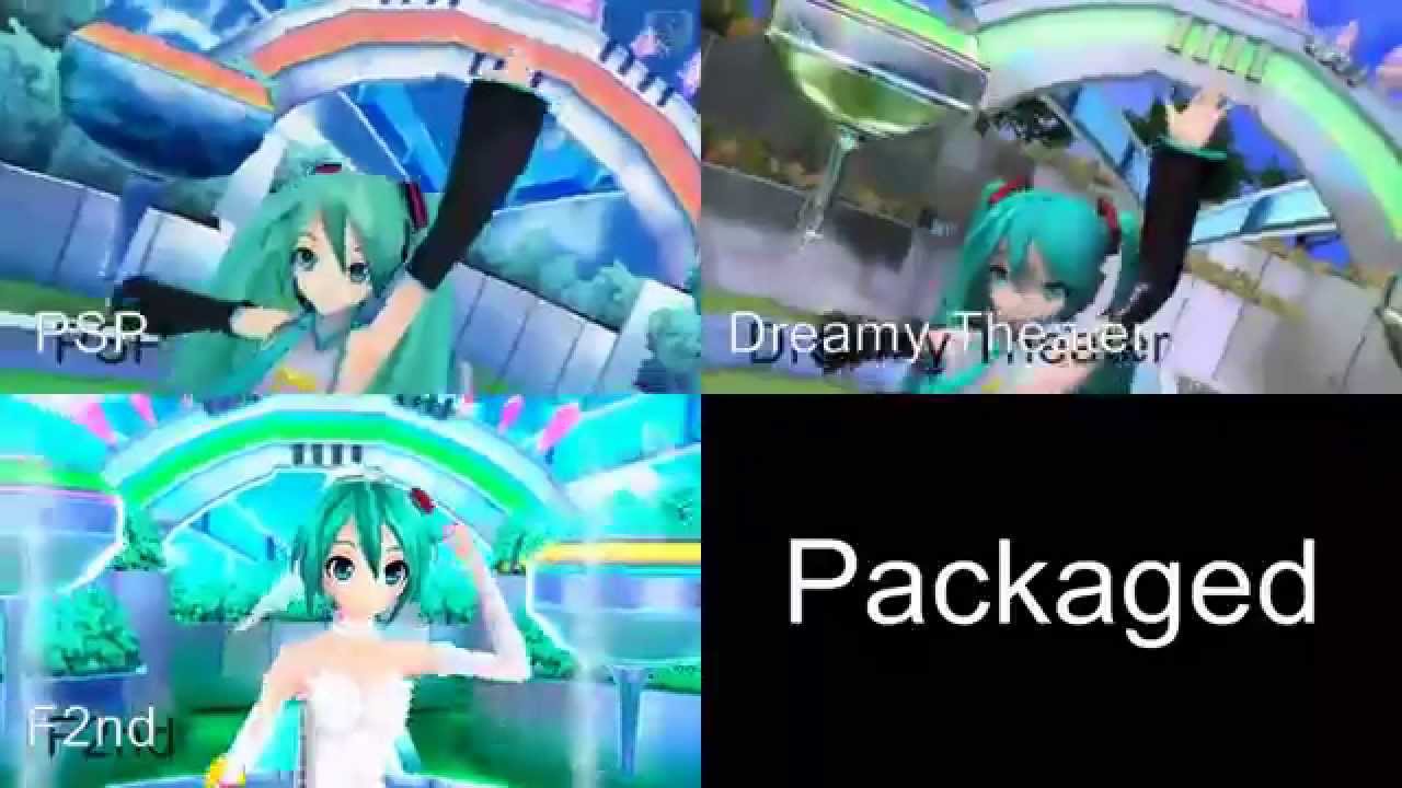 Packaged Project Diva F2nd PV Comparison
