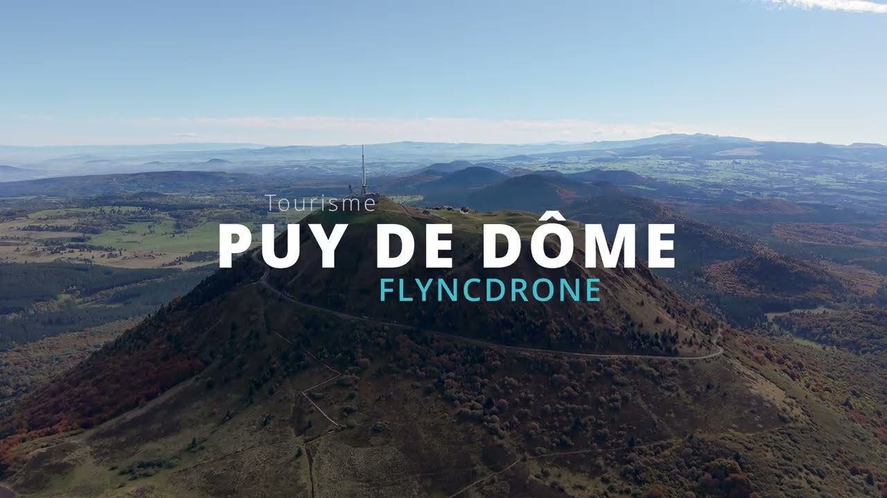 Volcans du PUY DE DÔME en automne.