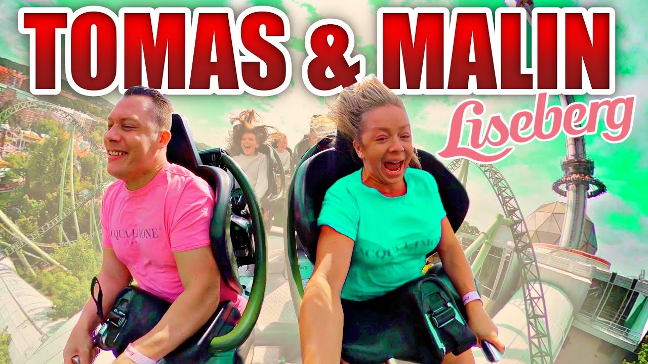 TOMAS & MALIN PÅ LISEBERG - Tappar rösten 🤣