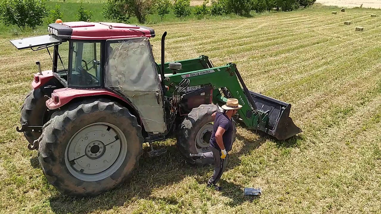 Massey ferguson 3105 phantom balya yükleme
