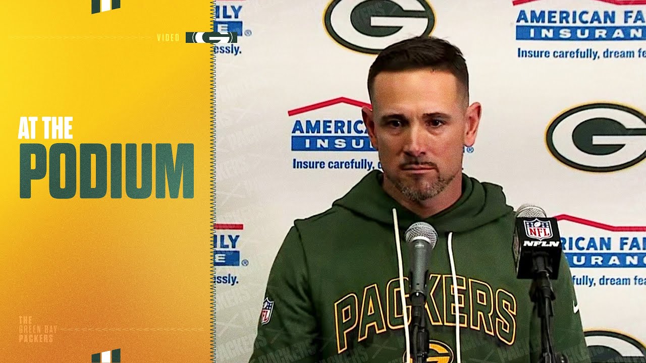 Matt LaFleur: 'We couldn't get enough going offensively’ vs. Vikings