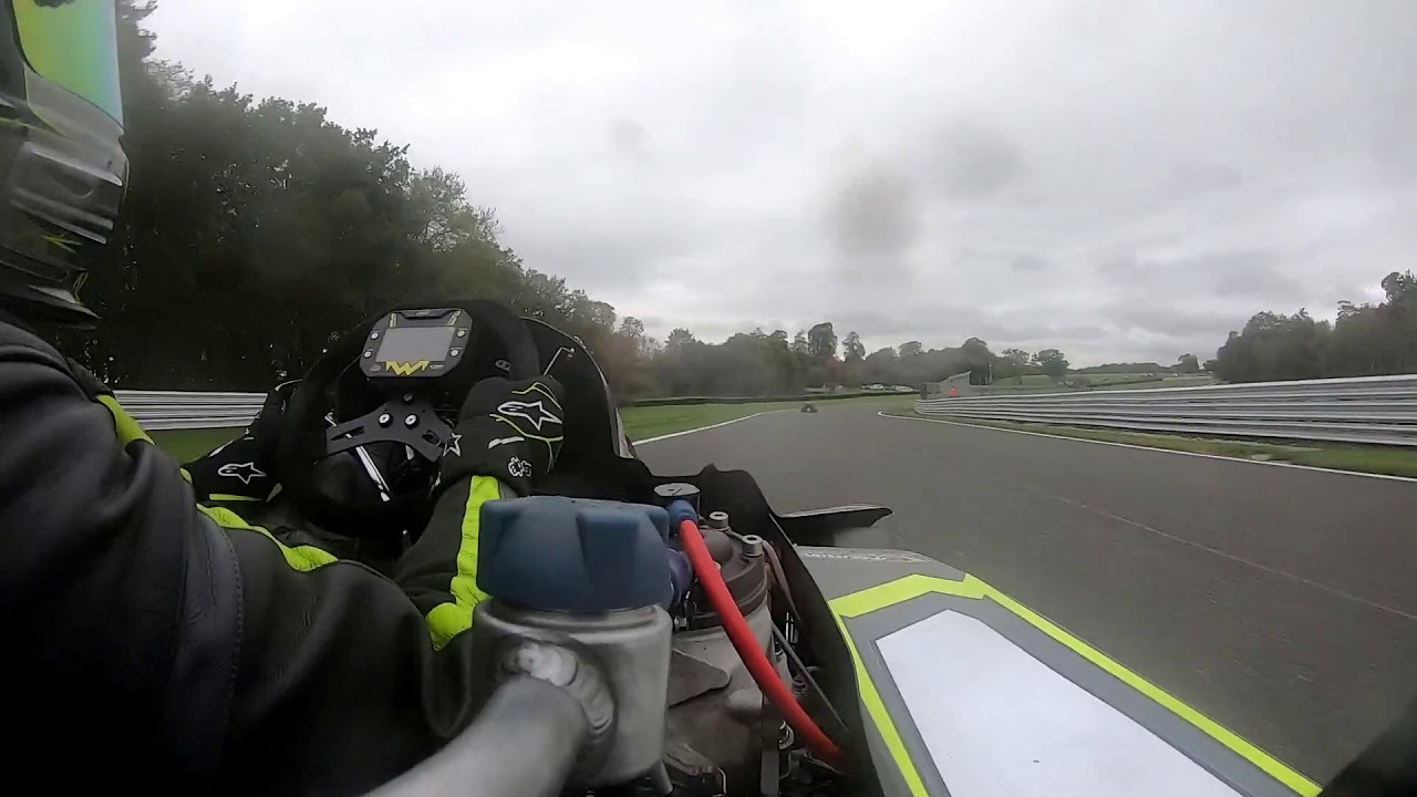 ANDREW GULLIFORD RACE 2 OULTON PARK SUPERKARTING-UK