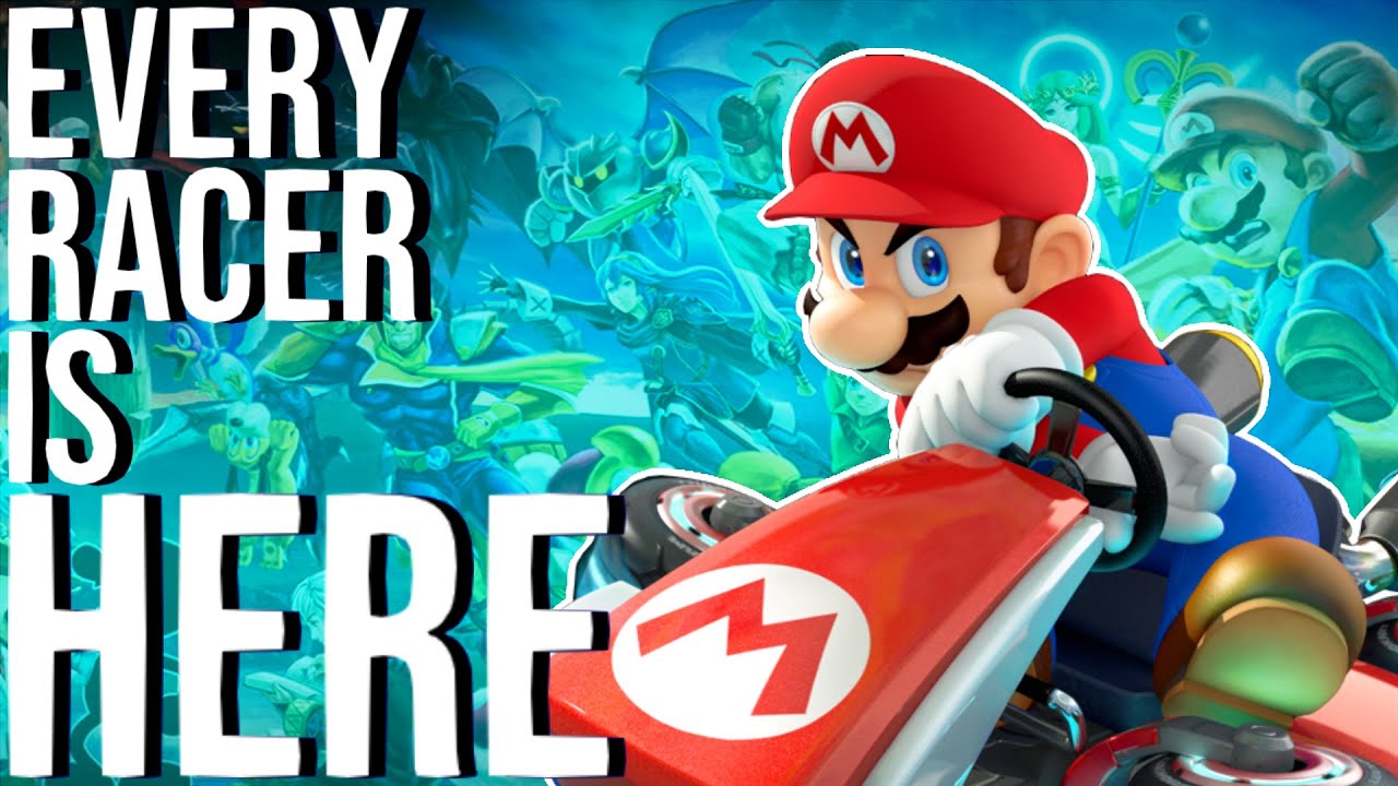 What if Mario Kart had a Roster like Super Smash Bros. Ultimate?