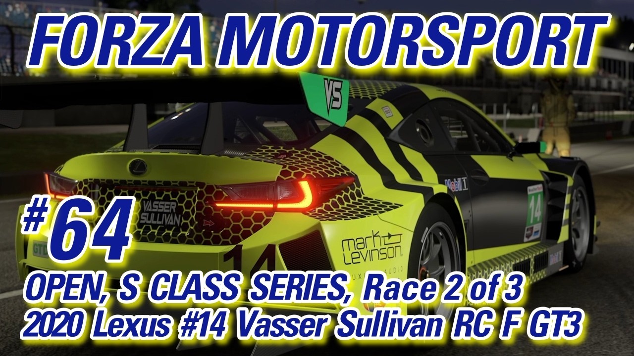 Four Laps at Silverstone: 2020 Lexus #14 Vasser Sullivan RC F GT3 Fights for the Podium