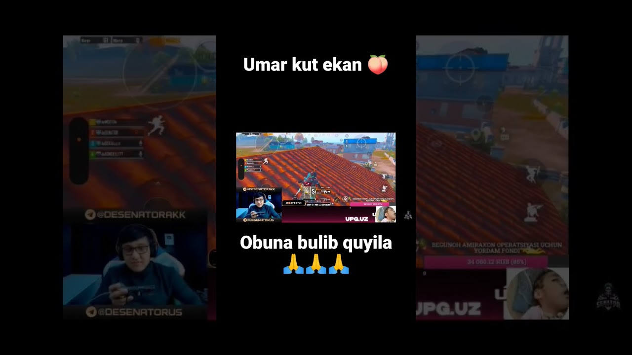 senator umar haqidagi fikri#umar #shorts #pubgmobile #senator #short