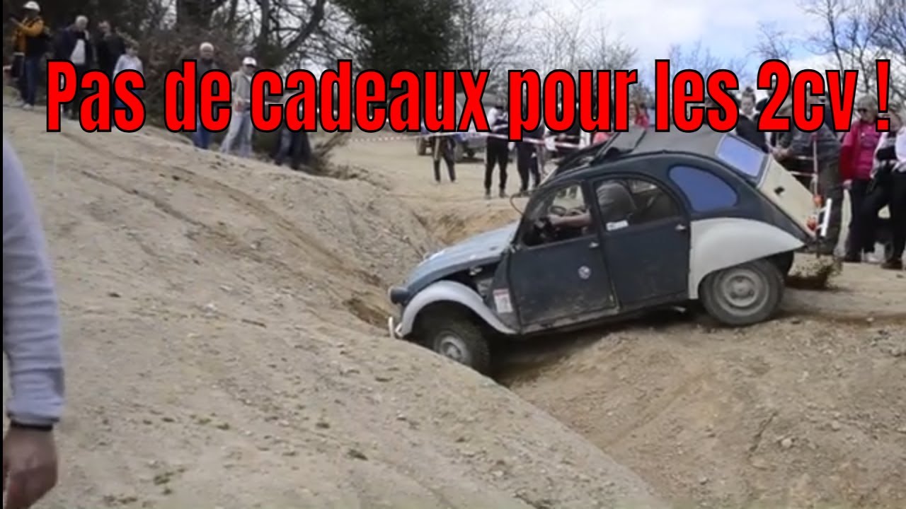 Les 2cv 4x4 sont inarrêtables !!! #2cv #automobile #offroad 