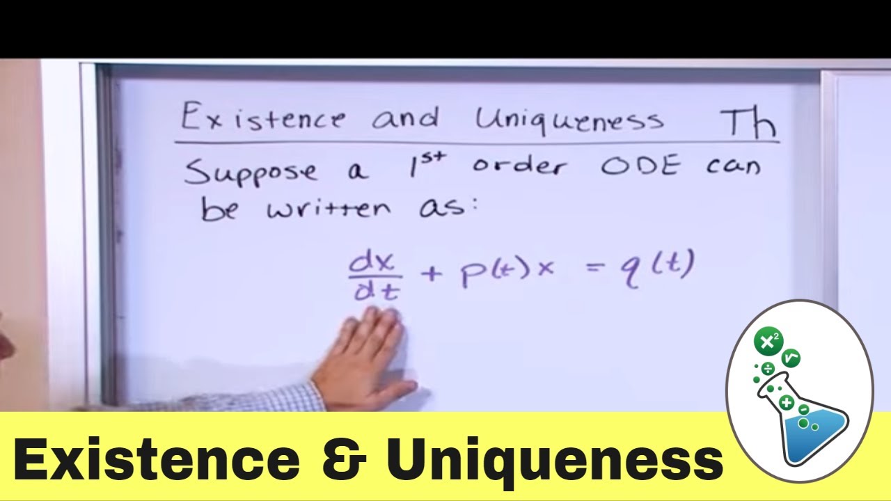 Existence & Uniqueness Theorem in Differential Equations.