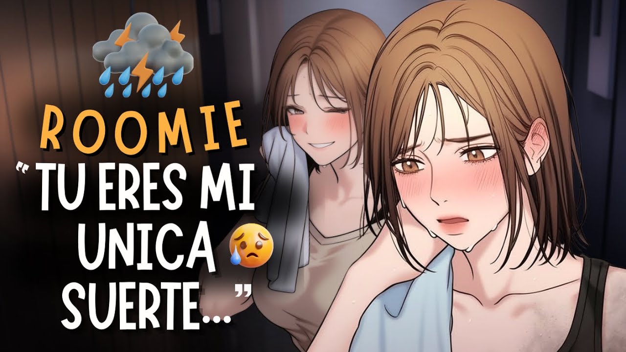 Llegué empapada y agotada… pero al menos estás aquí 🌧️💙[ASMR] [ROOMIE]