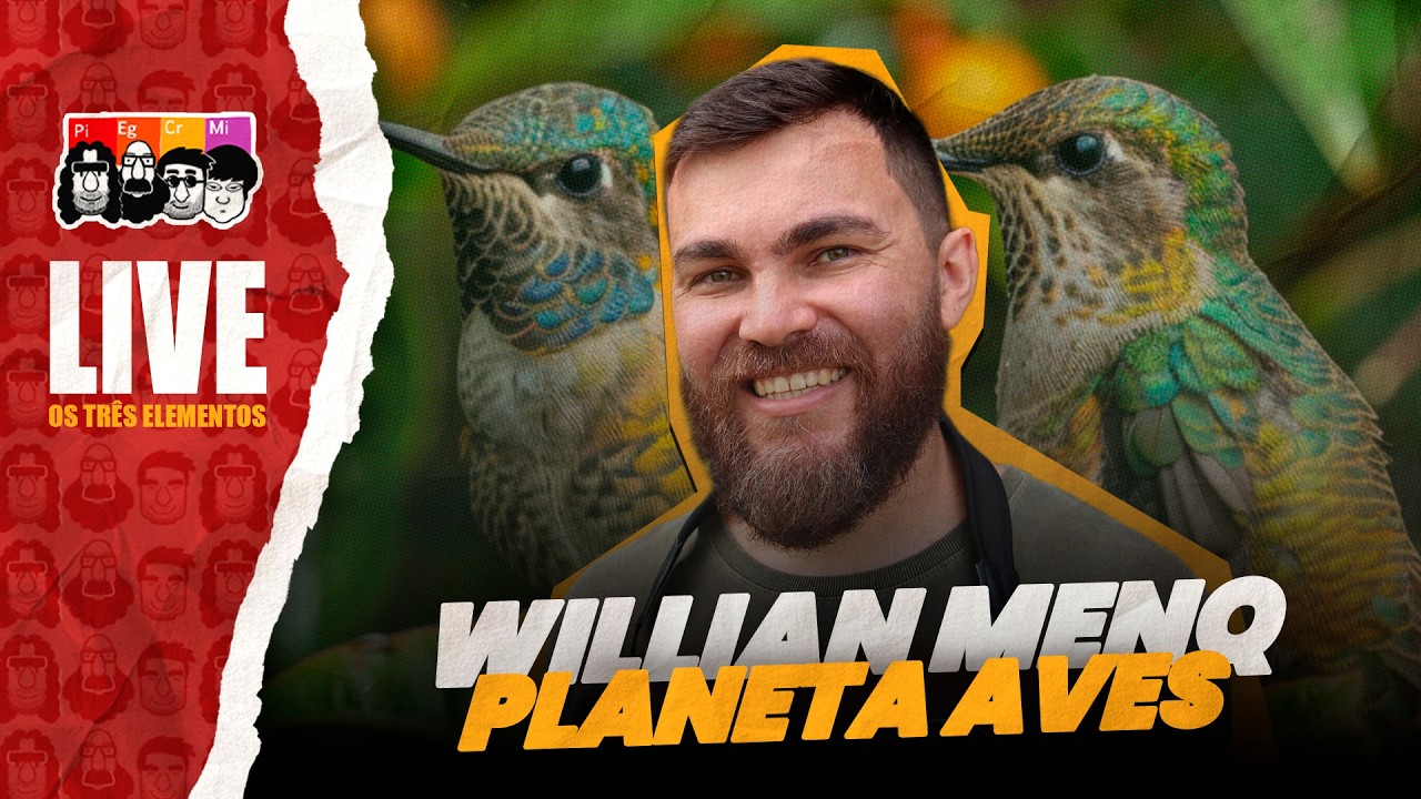 Comportamento e ecologia de aves com William Menq