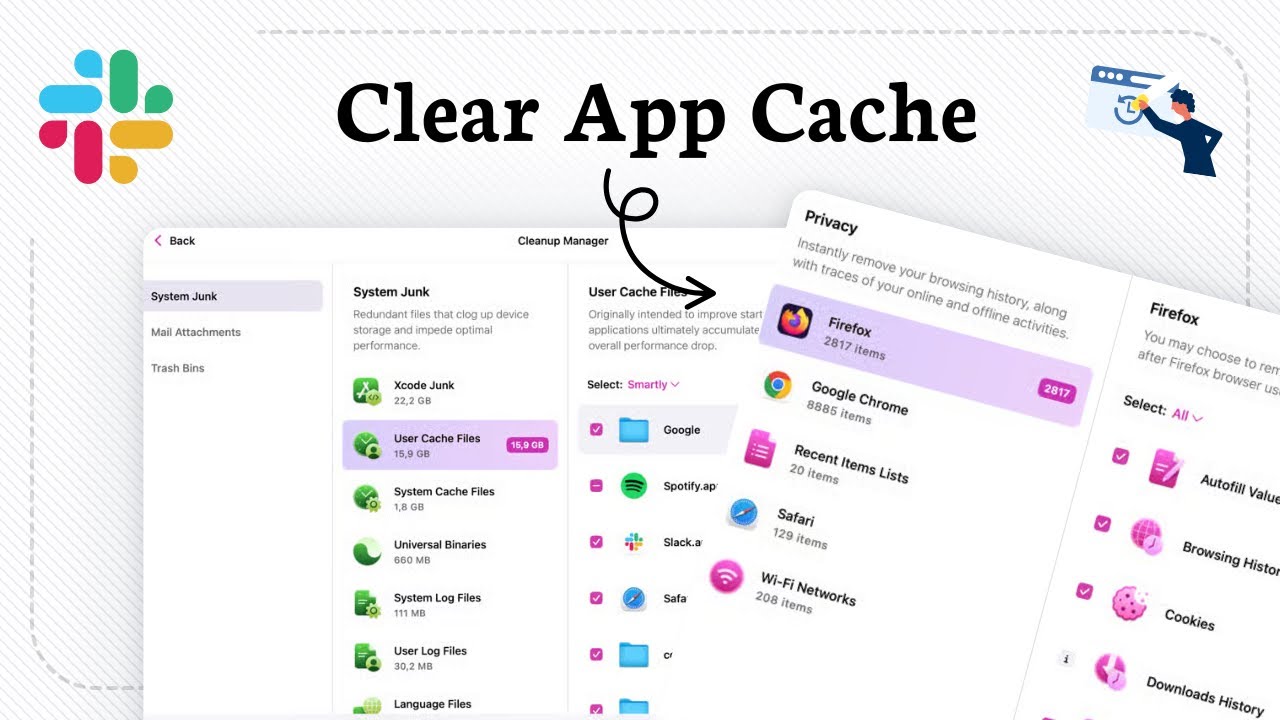 How to clear the Slack cache (Data Refresh)