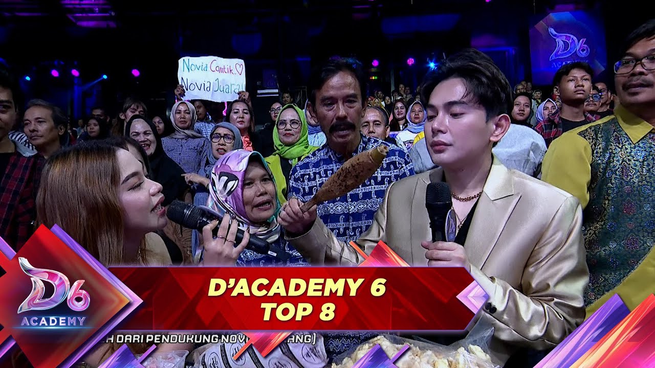 Totalitas!! Para Pendukung Novia (Serang) Datang Naik Bis dan Buat Oleh-oleh Spesial | D'Academy 6