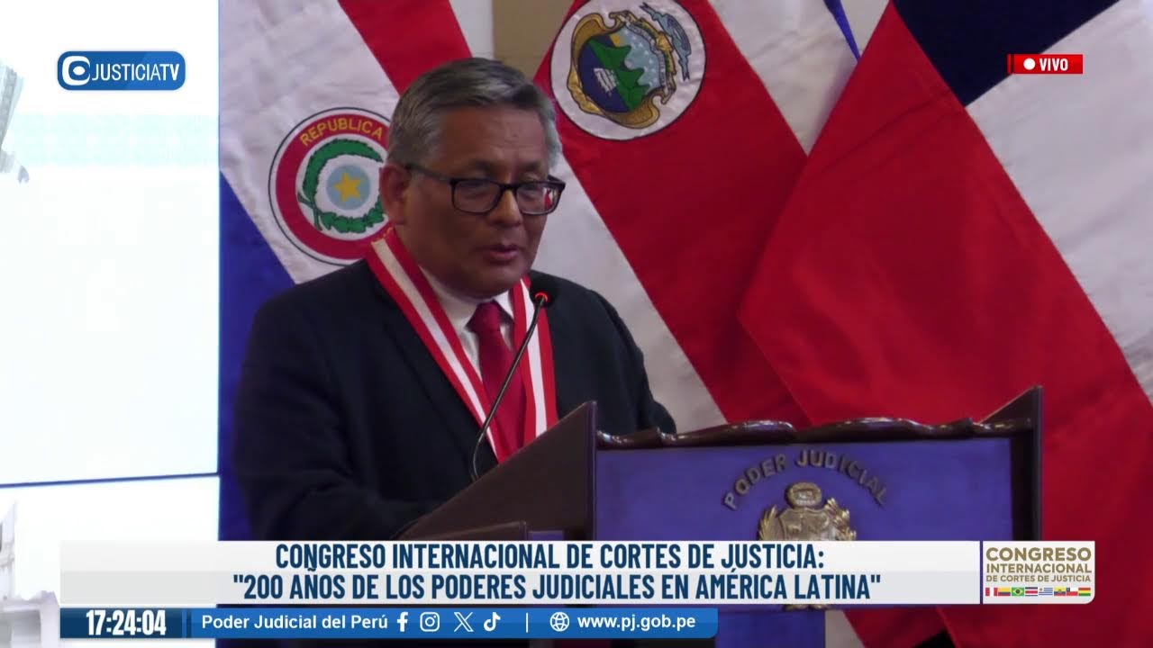 🔴#EnVivo | Congreso Internacional de Cortes de Justicia