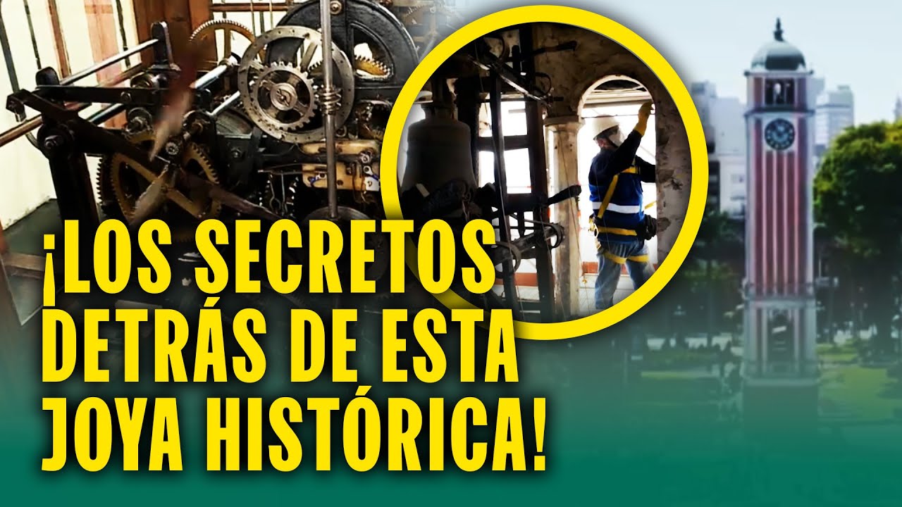 ¿Cómo funciona el histórico reloj del Parque Universitario? Un recorrido dentro de este lugar