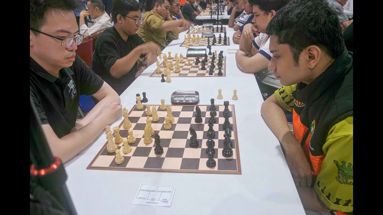 Samuel Joshua VS NM Sugeng Prasetyo, 15th JAPFA CHESS FESTIVAL 2025 KILAT.