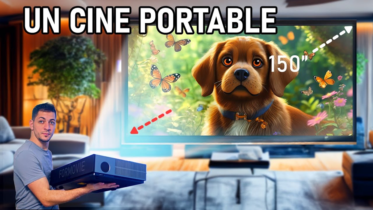Una TV de 12' pies, PERO te la puedes llevar en la mano