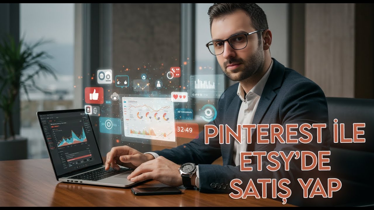 PİNTEREST İLE ETSY'DE SATIŞ YAP DOLAR KAZAN - ORGANİK TRAFİK - ÜCRETSİZ - İNTERNETTEN PARA KAZANMA