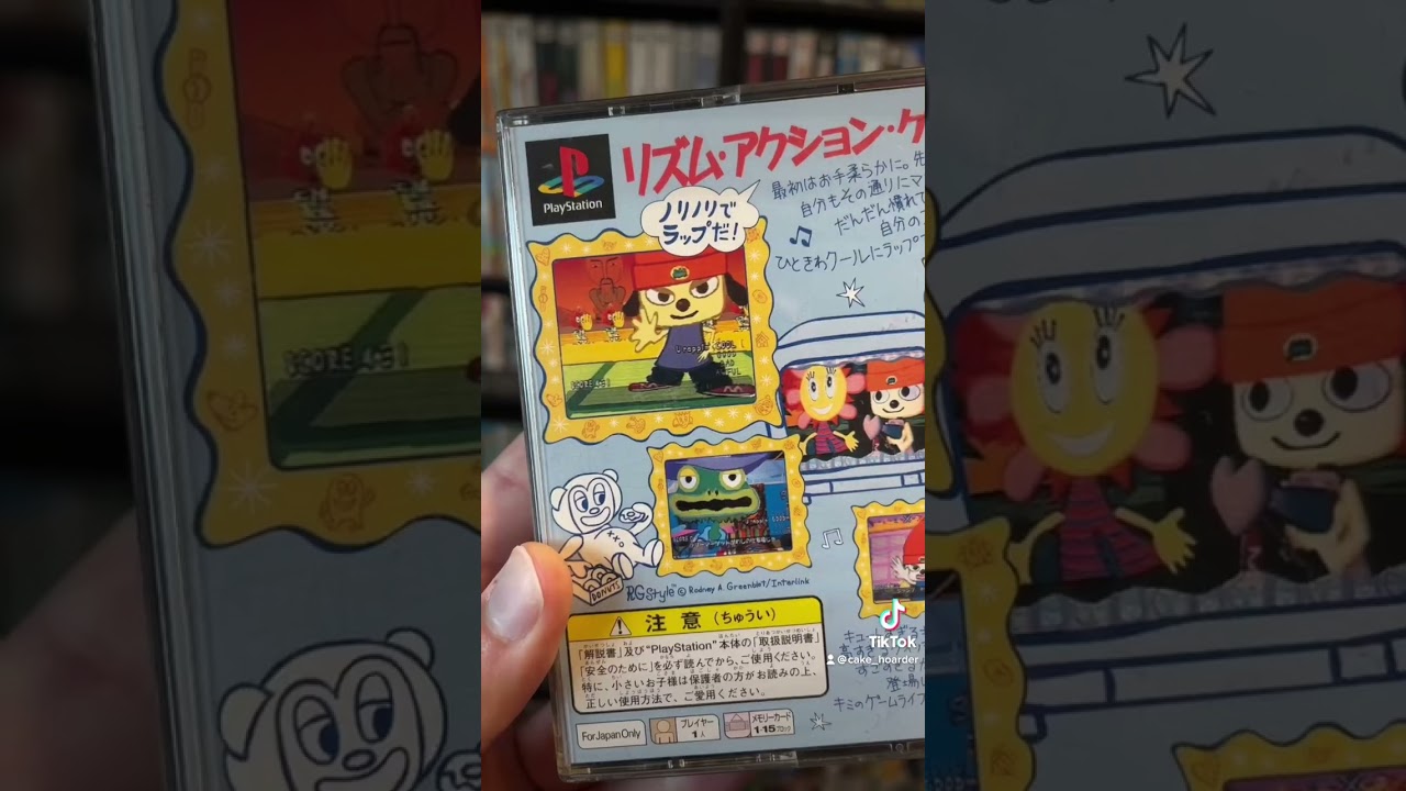 Japanese Parappa the Rapper POSTER 🤯 #shorts