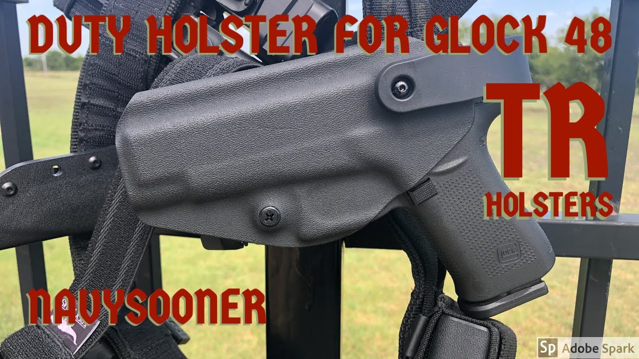 TR holsters Glock 48 Duty Holster: Navysooner