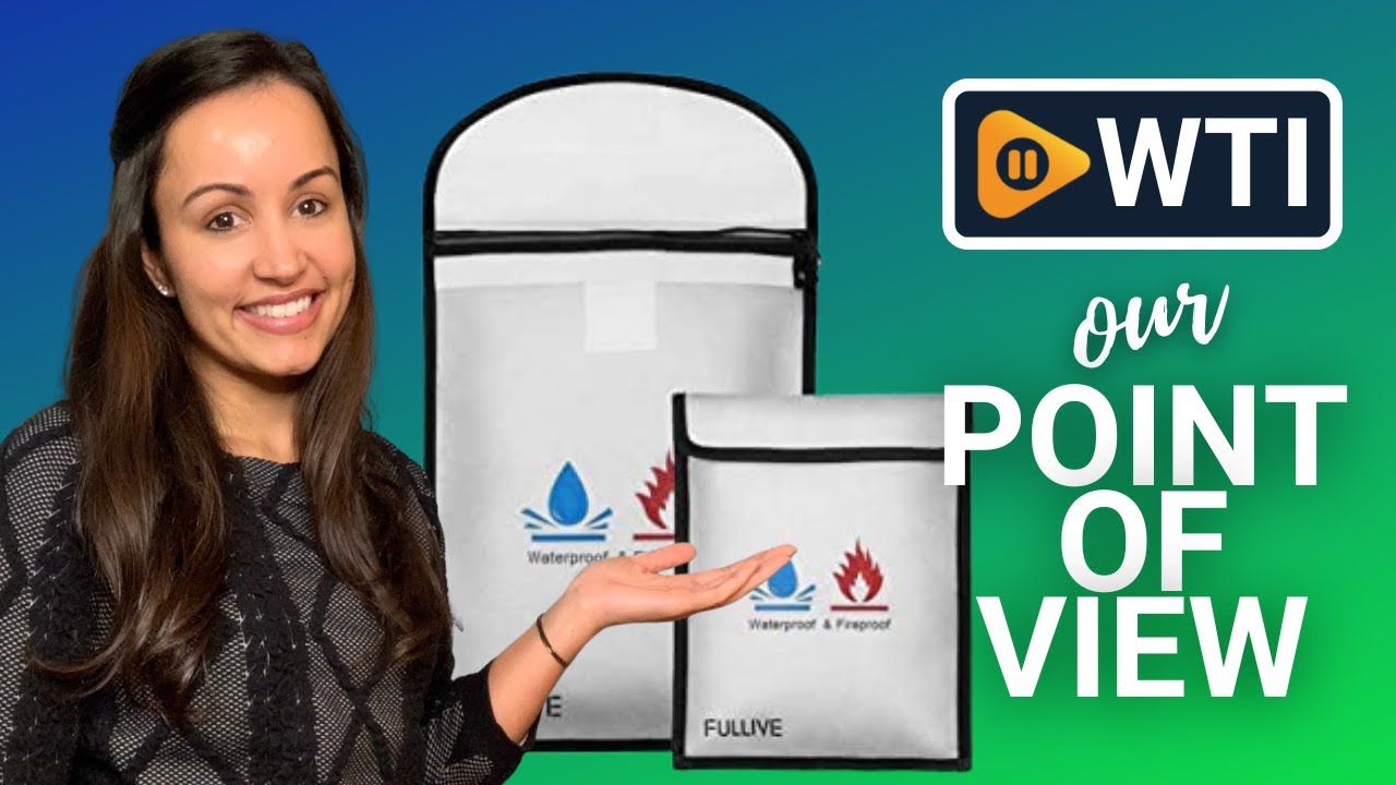 FULLIVE Fireproof Document Bags | Our Point Of View