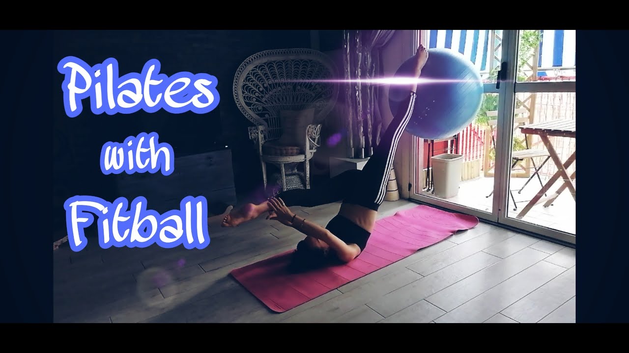 Claudia Morello-Pilates workout with Fitball