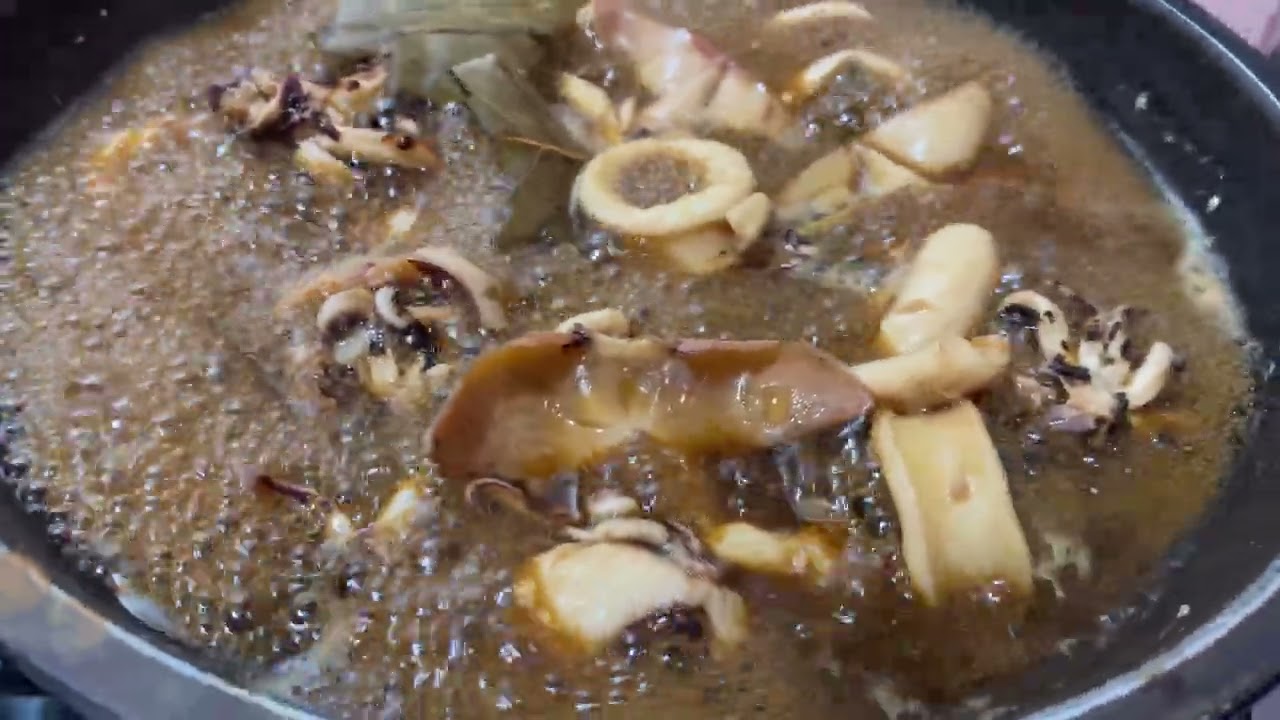 Luto Muna Tayo Adobo sa Gata Pusit  
