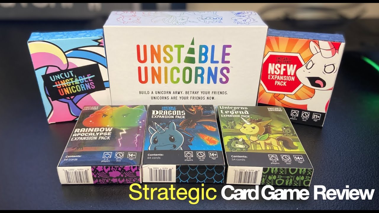 Unstable Unicorns | Unboxing and Gameplay Review