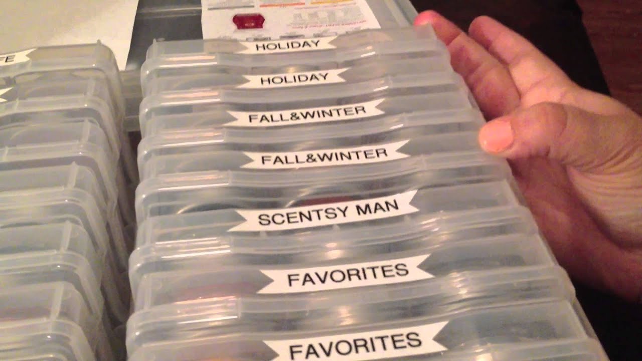Scentsy Party Tester Organization!