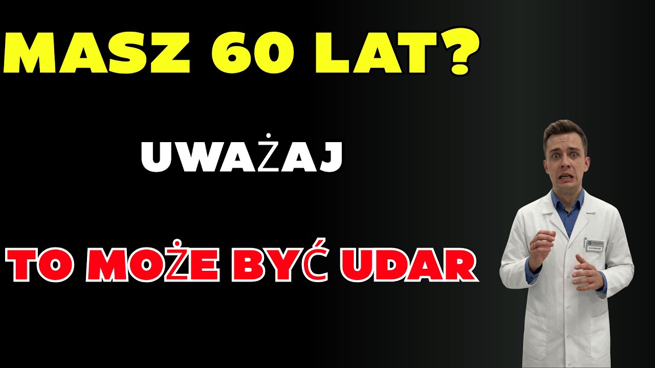 Osoby po 60. roku życia: Te zawroty głowy nie są normalne i mogą oznaczać udar Dr. Mateusz Kowalczyk
