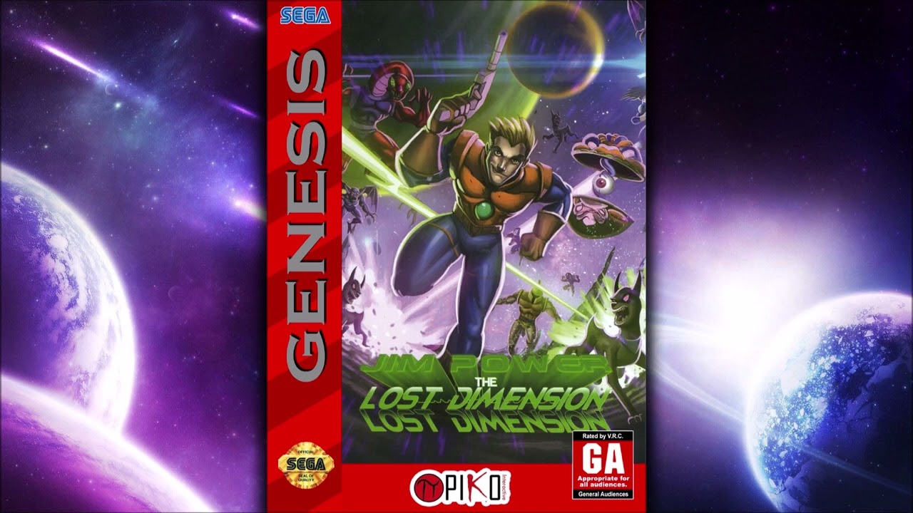 Jim Power -13- Game Over (SEGA GEN/MD) - OST