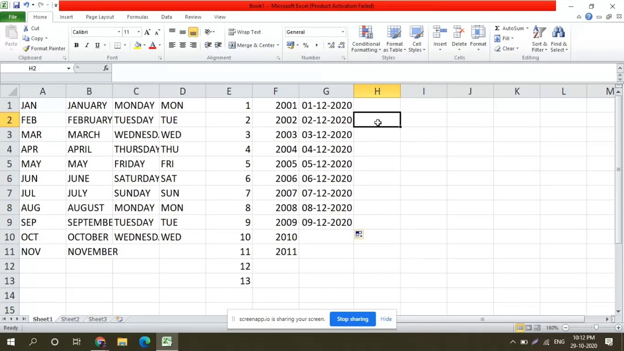 Time Saving Features In Excel
