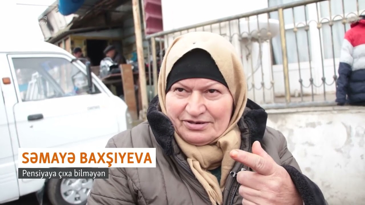 Pensiyaya çıxa bilməyən yaşlılar burada çalışırlar. Əlverişsiz pensiya sistemi - İZAHLA
