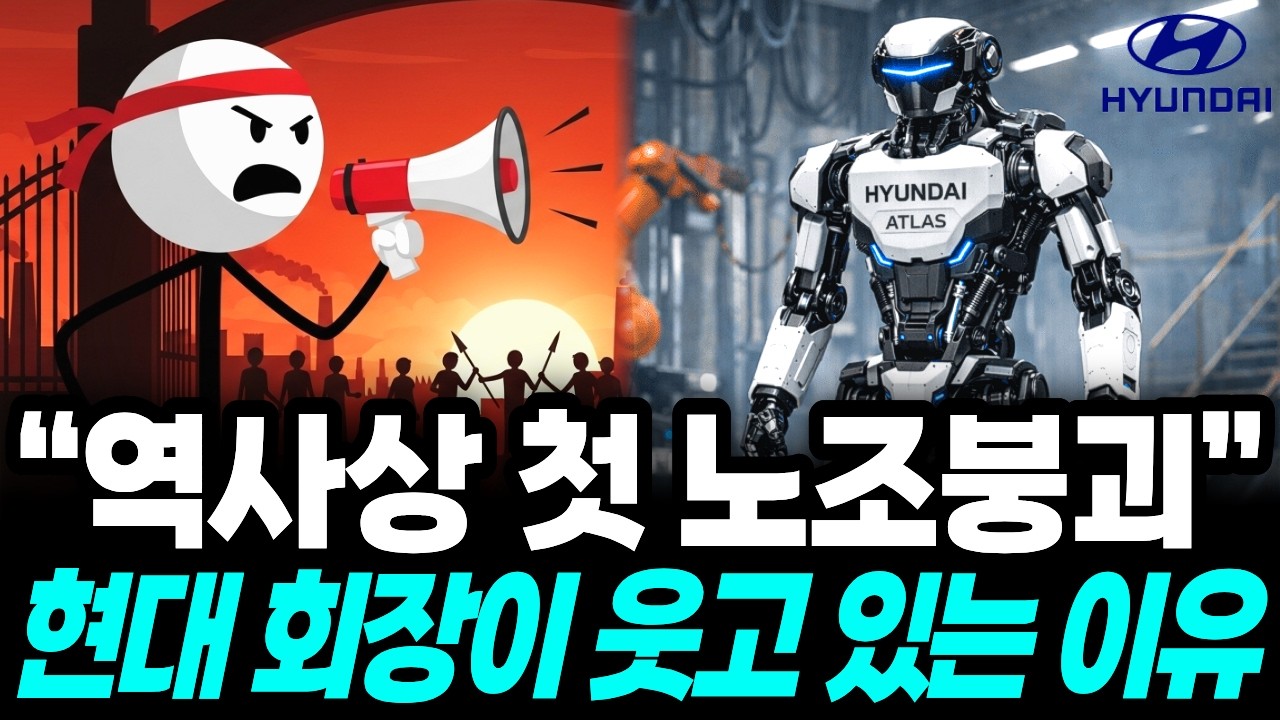 현대차 역사상 첫 노조붕괴... 정의선 회장이 웃고 있는 이유