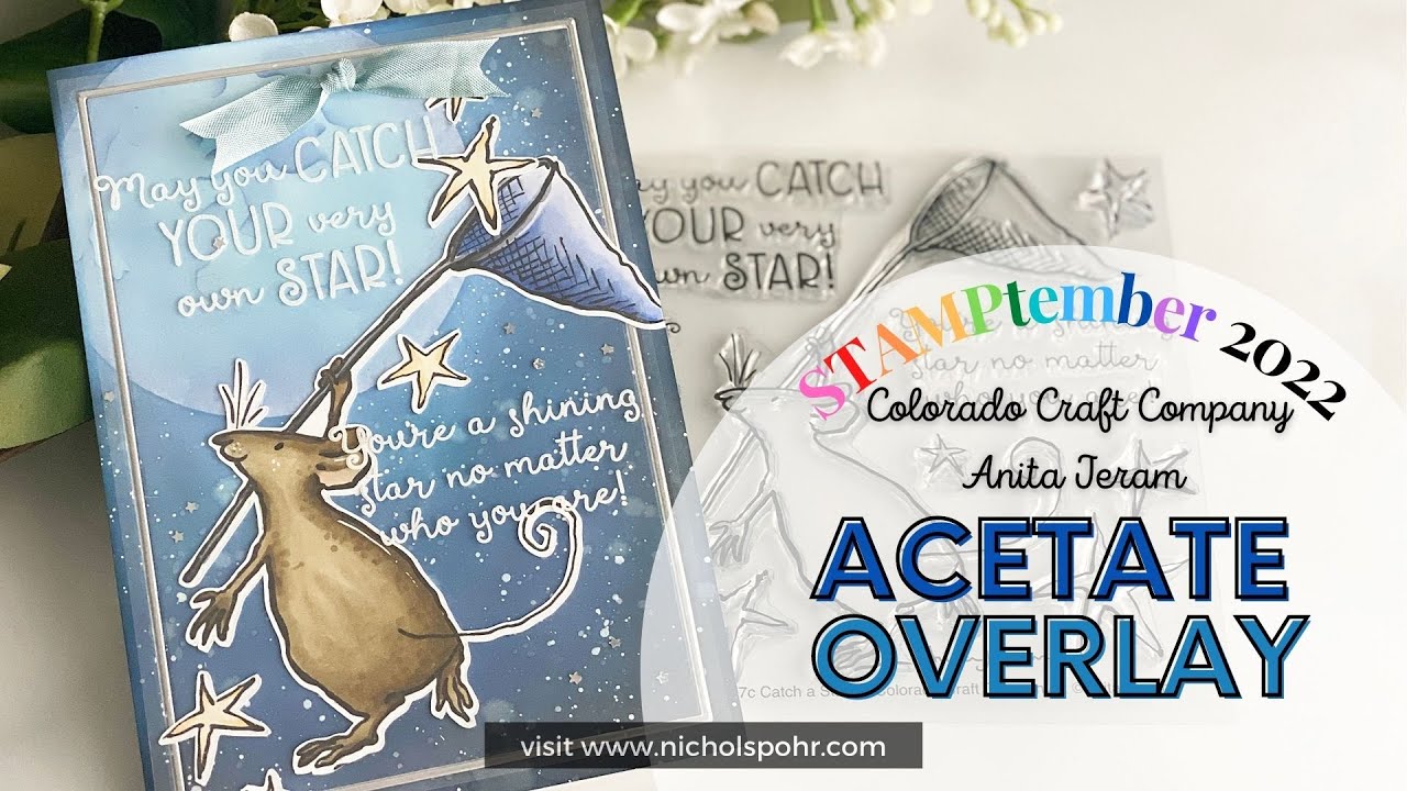 STAMPtember 2022 | Acetate Overlay 5x7 Card (Colorado Craft Company)