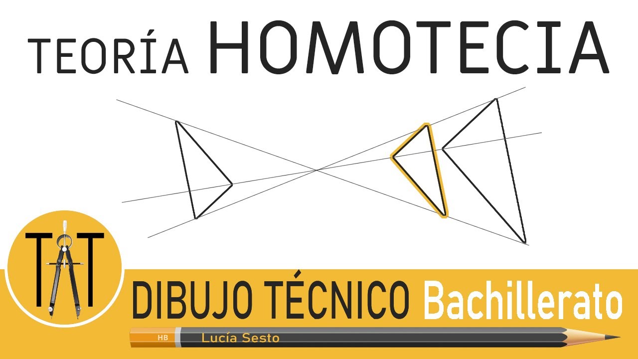 HOMOTECIA. TEORÍA. Fundamentos y ejemplos prácticos. Transformaciones geométricas. Dibujo técnico.