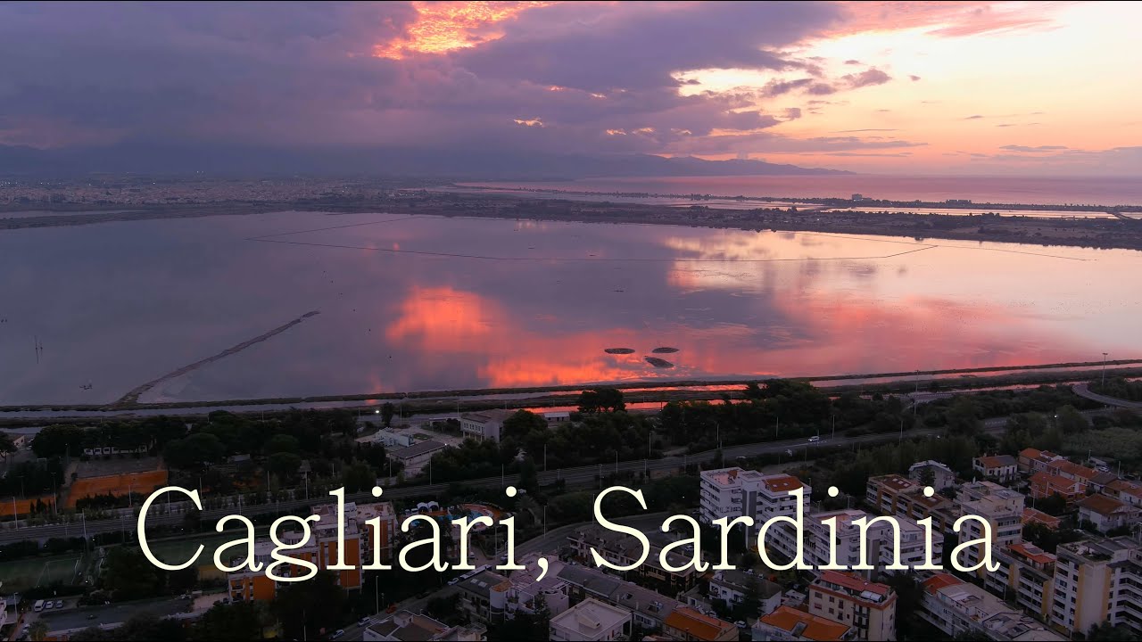 Cagliari, Sardinia by Drone