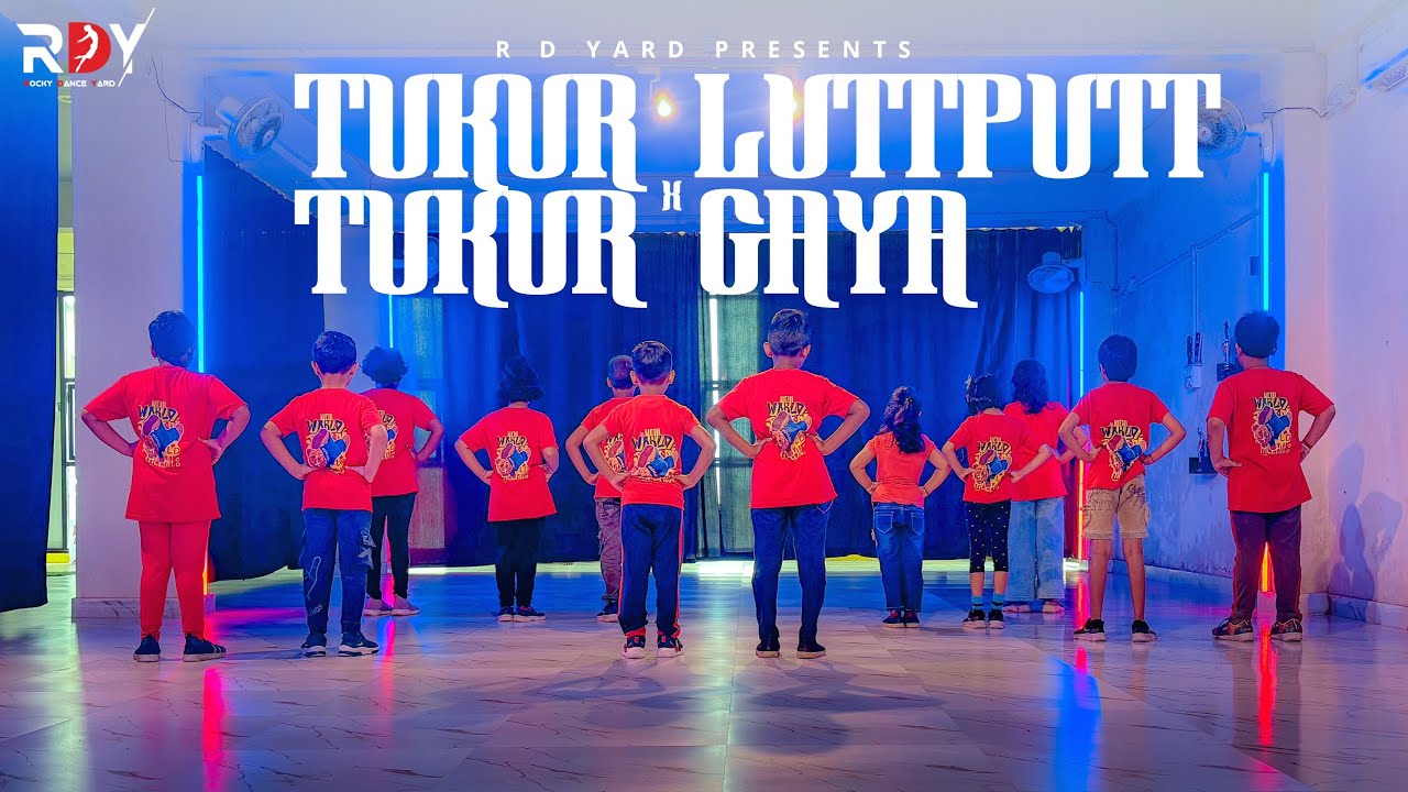 Tukur Tukur x Lutt Putt Gaye | Kids Dance | Rocky Dance Choreography #dance #kidsdance