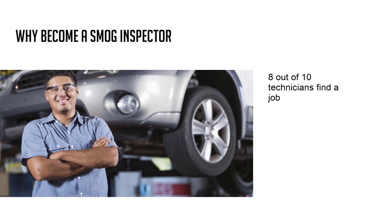 Smog Technician Training